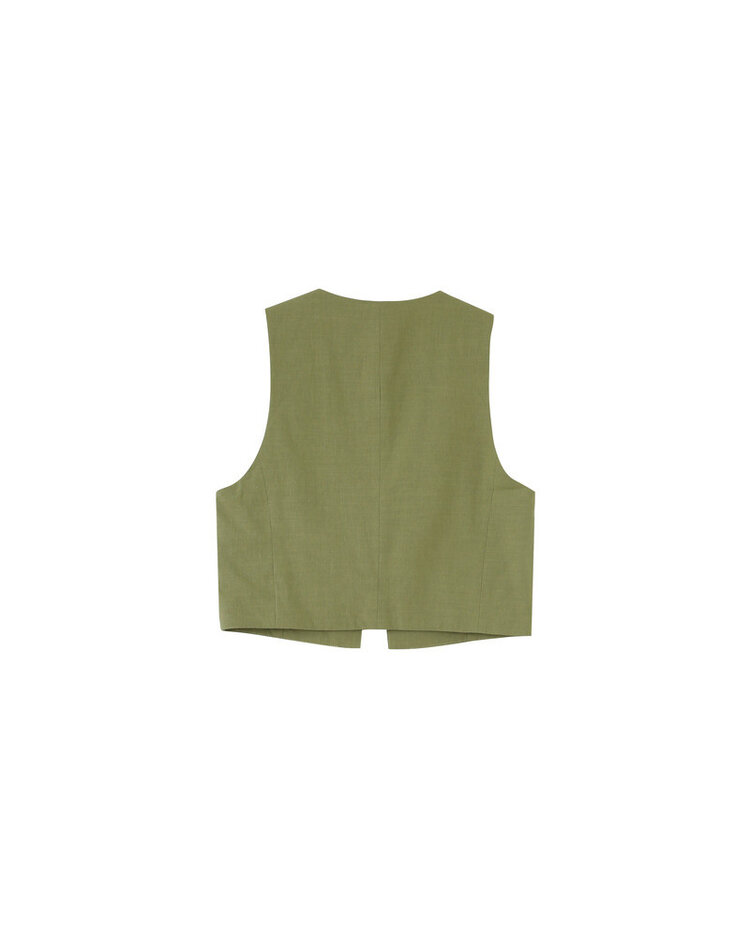 Grace & Mila Rubens Gilet - green