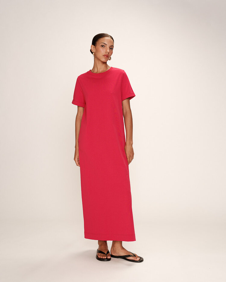 Grace & Mila Rosalie Maxi Dress - cerise