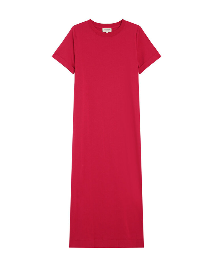 Grace & Mila Rosalie Maxi Dress - cerise