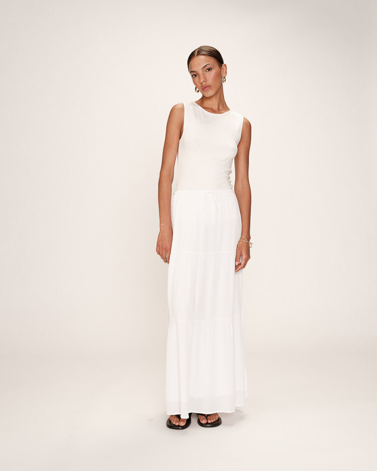 Grace & Mila Ronsard Maxi Skirt - ecru