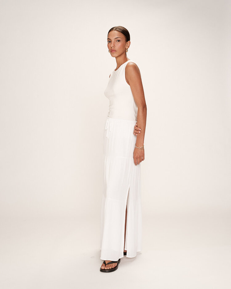 Grace & Mila Ronsard Maxi Skirt - ecru