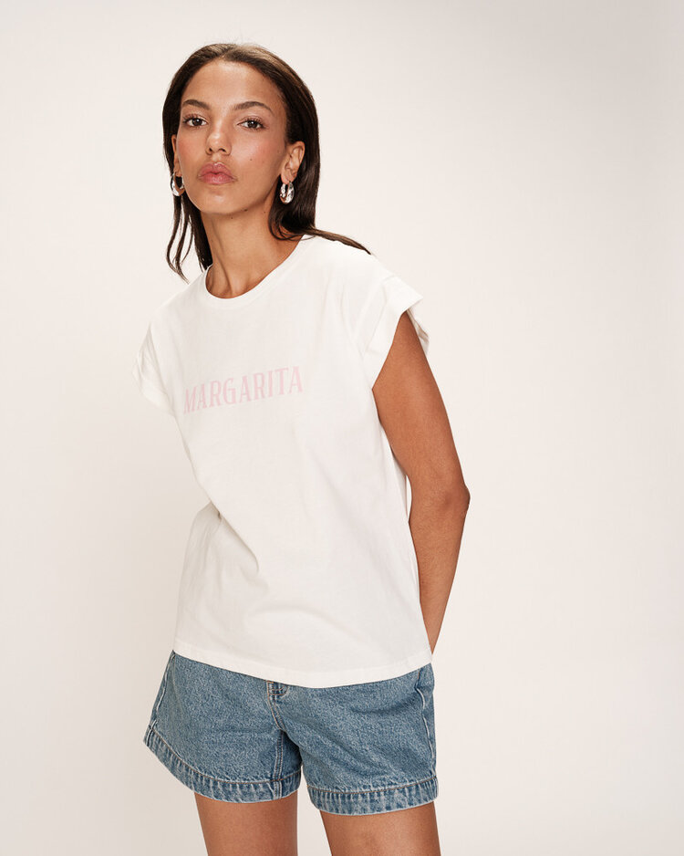 Grace & Mila Ricardo Printed Tshirt - margarita