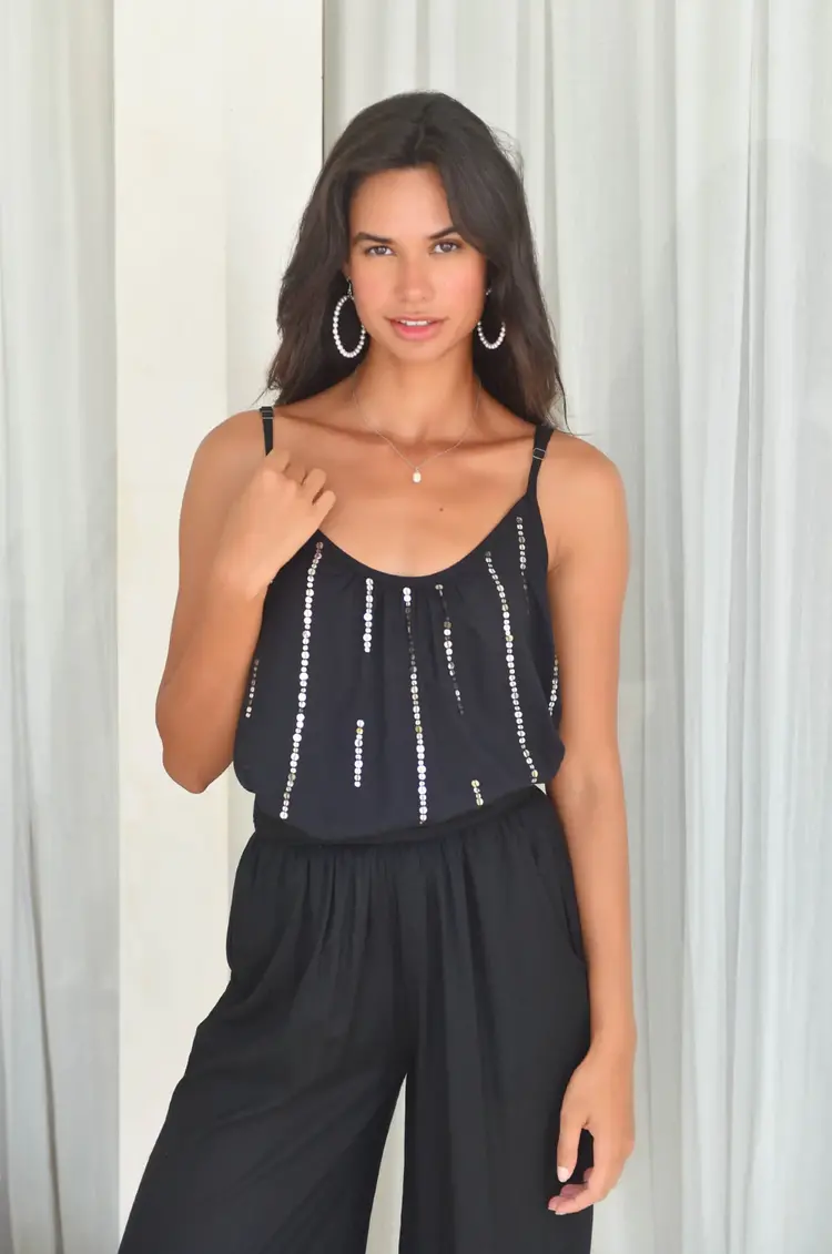 Hot Lava Top Kyana Black Silver