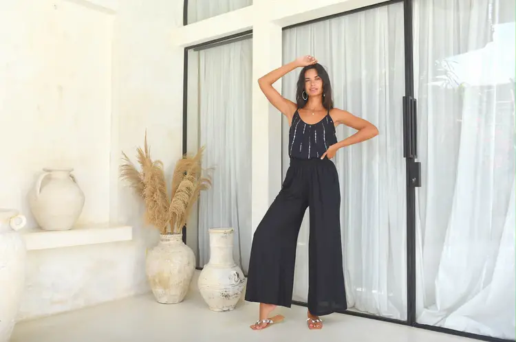 Hot Lava Top Kyana Black Silver