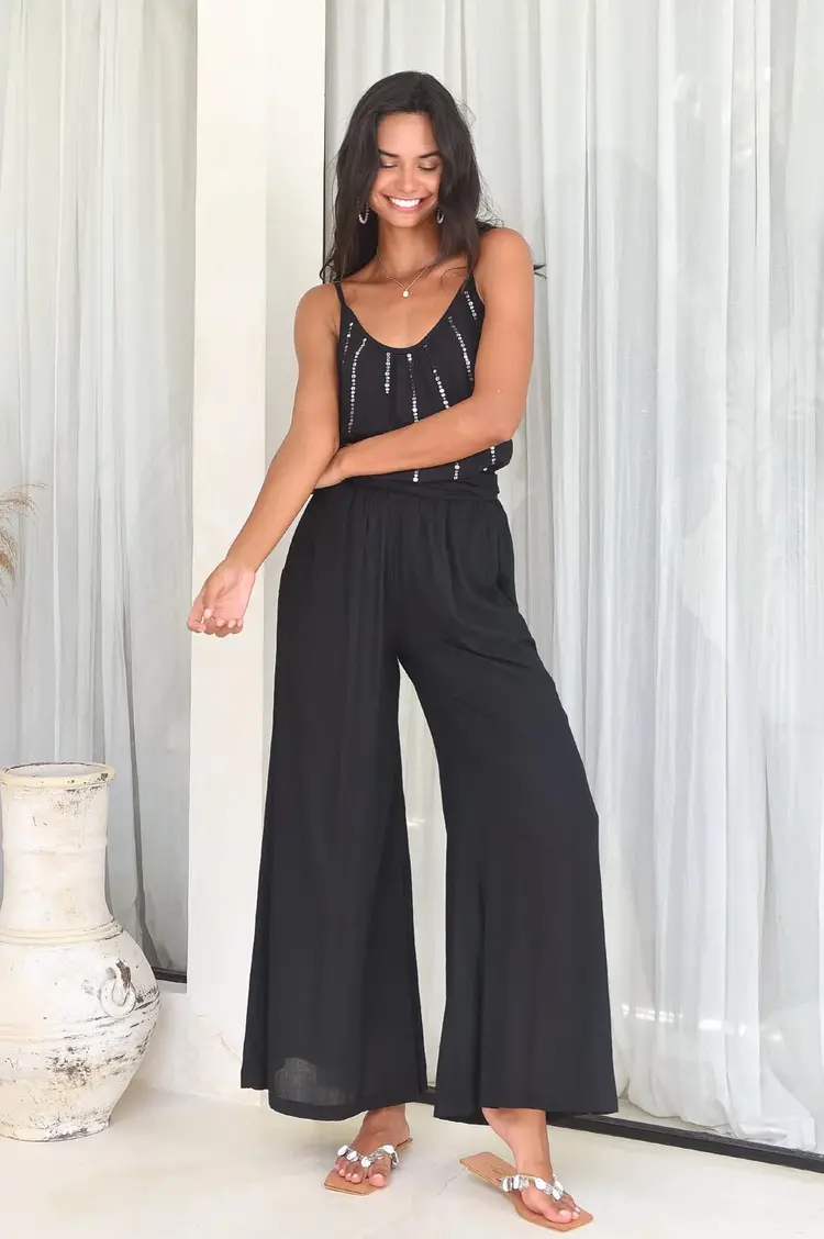 Hot Lava Top Kyana Black Silver