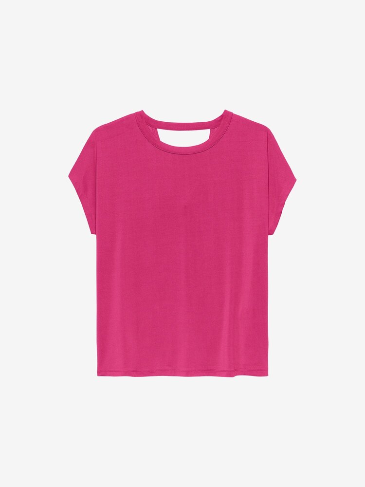 Catwalk Junkie Tshirt with open back detail - Pink Lemonade