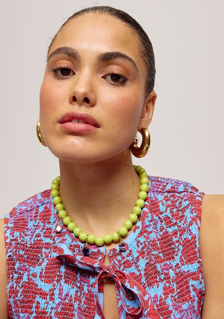 Harper & Yve Gemma Pendant - Vivid  Viola