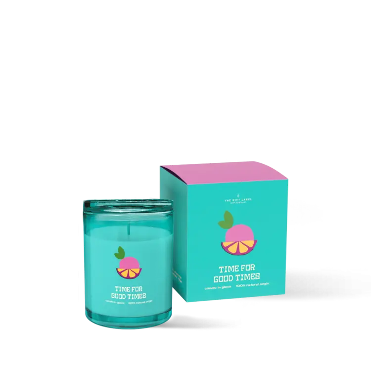The Gift Label Amsterdam Candle 200gr - Time For Good Times
