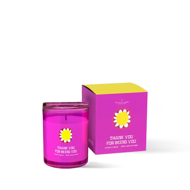 The Gift Label Amsterdam Candle 200gr - Thank You For Being You