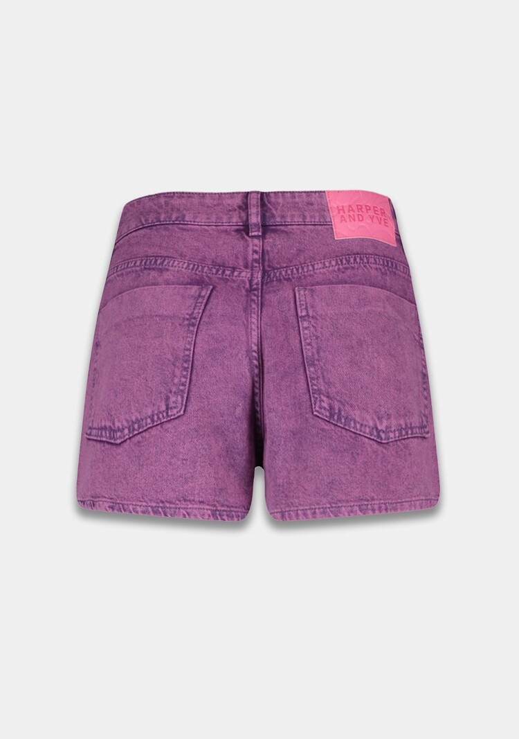 Harper & Yve Mayra Short - vivid viola
