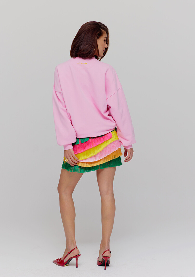 Harper & Yve Oliva Skirt - multi fringe