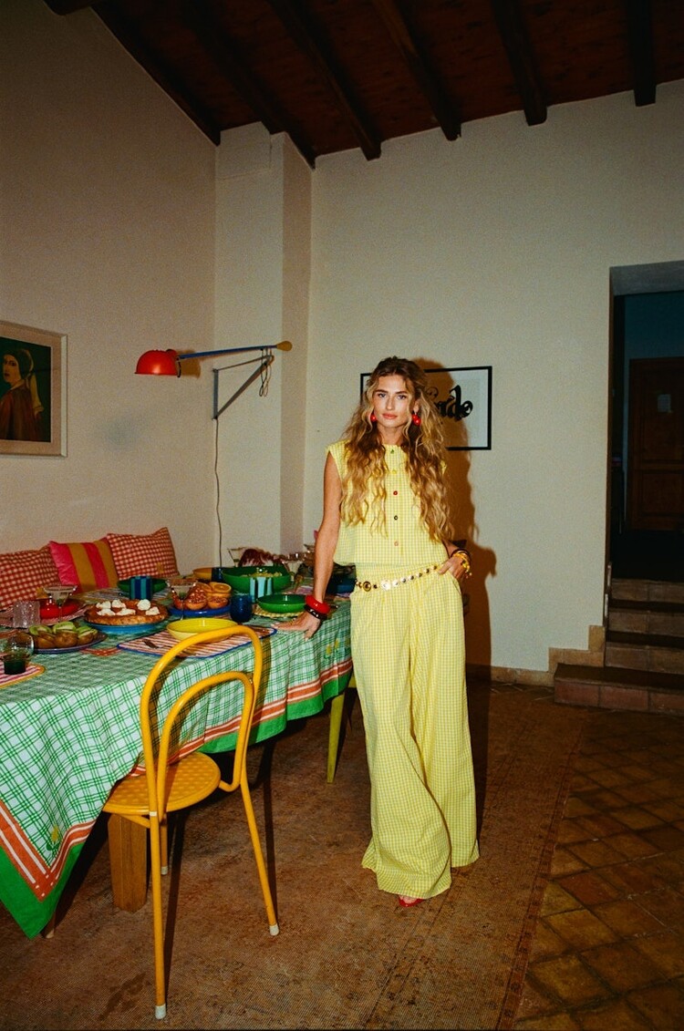 Harper & Yve Charlie Pants - lemon