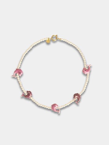 Harper & Yve Necklace Dolly - pearl