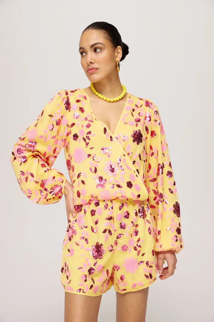 Harper & Yve Jumpsuit Lana - banana yellow - multi