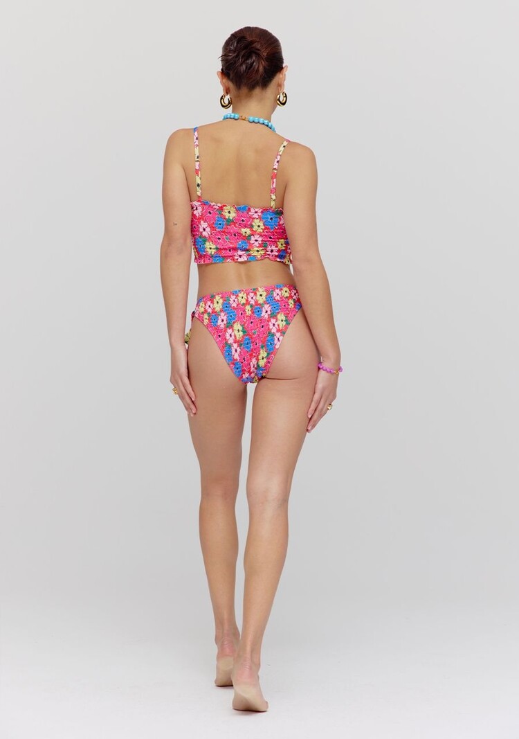 Harper & Yve Bikini Bottom Rosa - floral mix