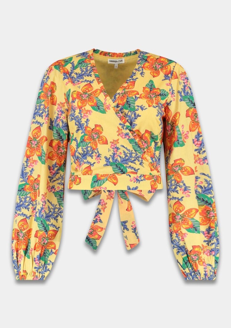 Harper & Yve Flora Blouse - banana flower