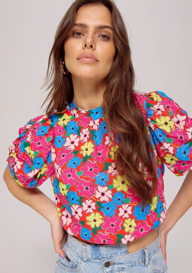 Harper & Yve Macey Blouse - floral mix