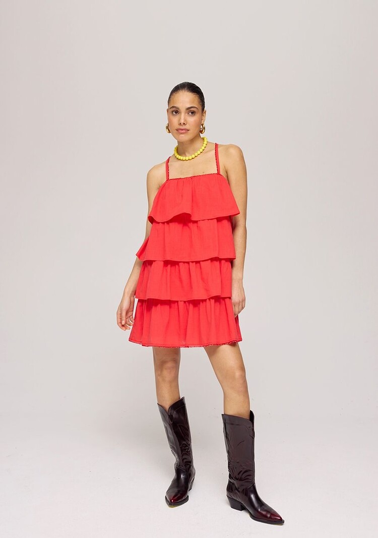 Harper & Yve Kaye Dress - bittersweet red