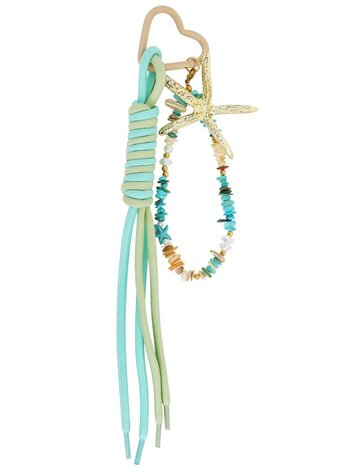 Sea vibe Bag Charm - blue