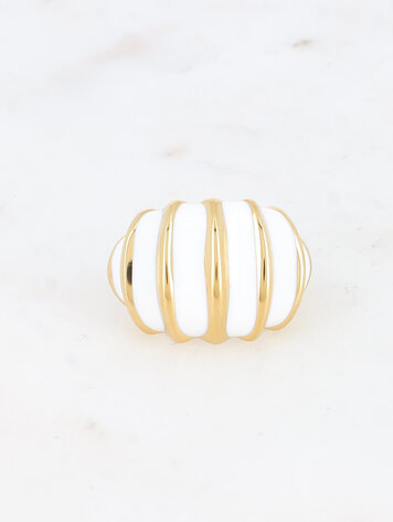 Bohm Paris Romy Ring - witgoud