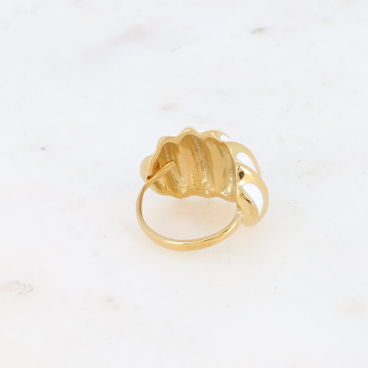 Bohm Paris Romy Ring - witgoud