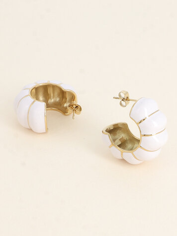 Bohm Paris Romy Earring - witgoud