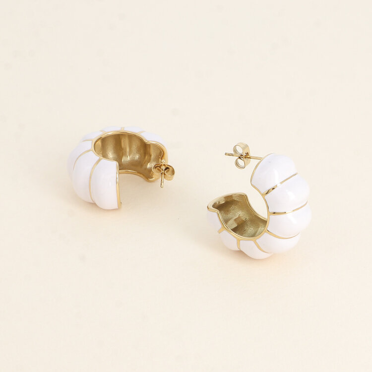 Bohm Paris Romy Earring - witgoud