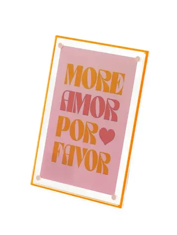 Photo Frame forma 15x10cm orange