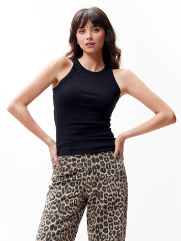 Catwalk Junkie Rib Singlet - black