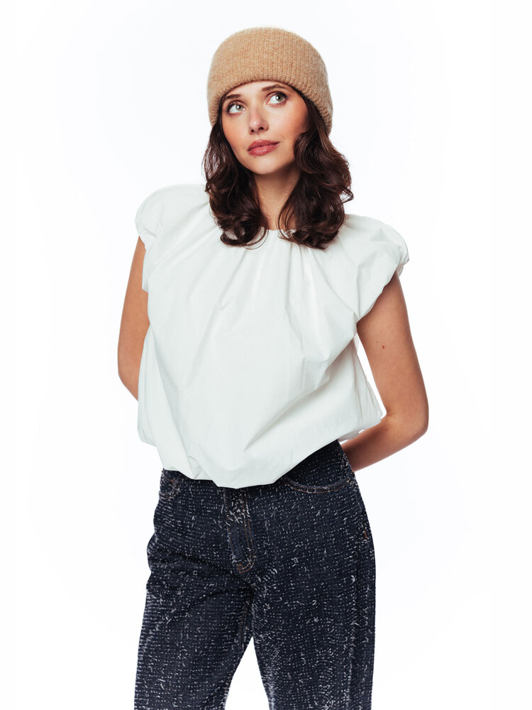 Catwalk Junkie Balloon top - egret