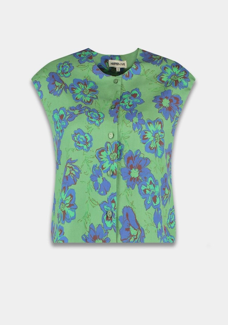 Harper & Yve  Gilet Gilly - forest flower