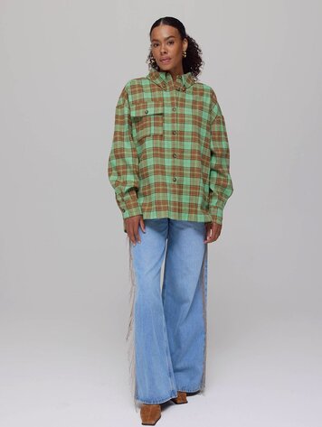 Harper & Yve Selena Blouse  - peppermint green