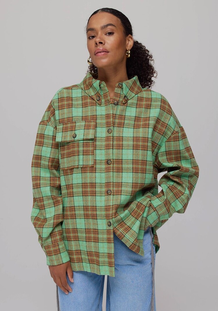 Harper & Yve Selena Blouse  - peppermint green