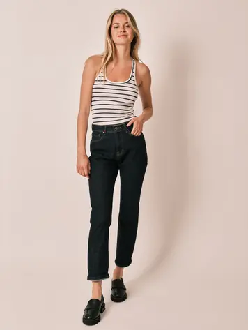 F. A. M. Paris Mom Jeans Patricia - indigo