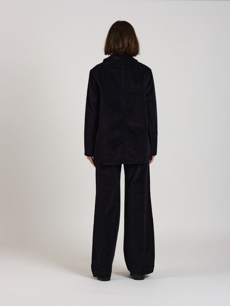 F. A. M. Paris Corduroy Blazer Ines - black