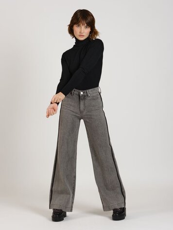 F. A. M. Paris Flared jeans Fleure - grey
