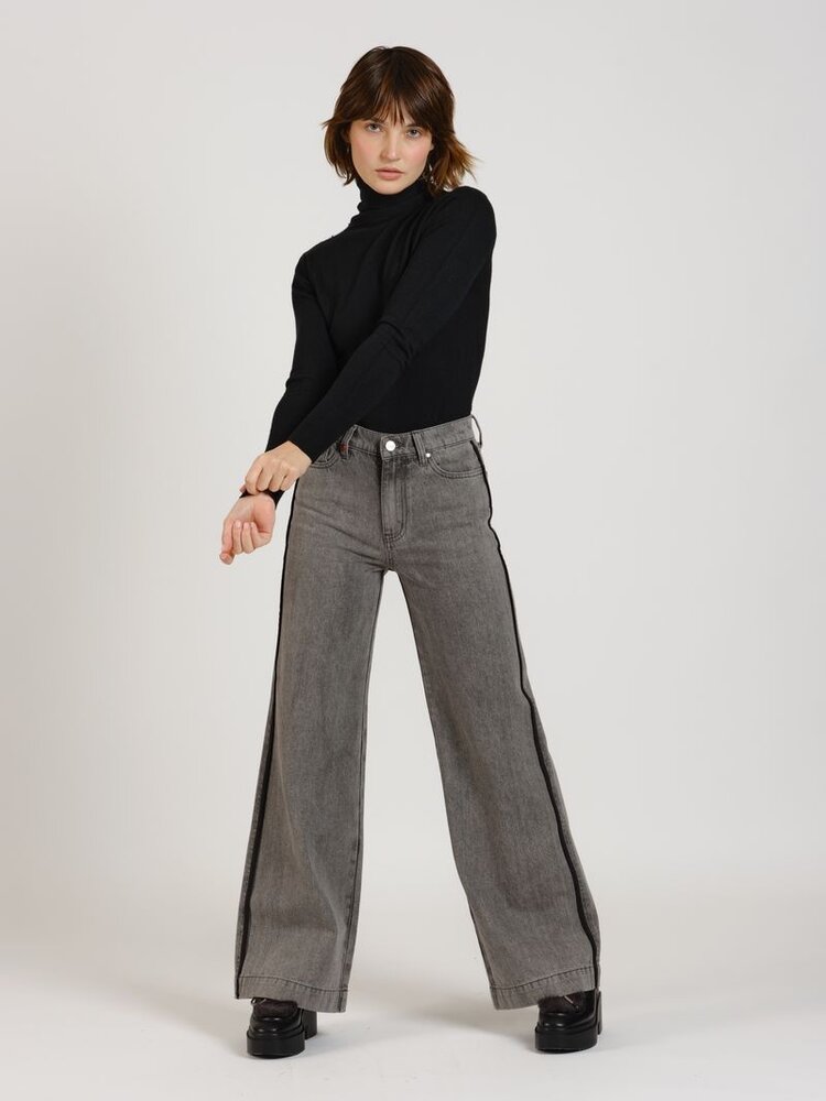 F. A. M. Paris Flared jeans Fleure - grey