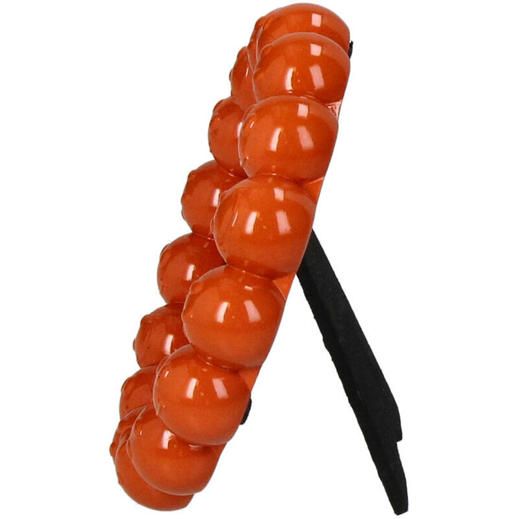 Photo Frame Smiley Polyresin Orange 10x10cm