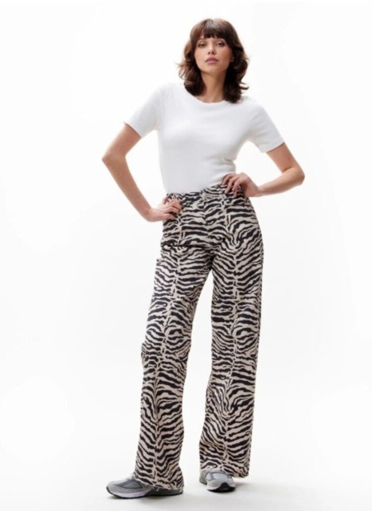 Catwalk Junkie Loose fit zebra jeans