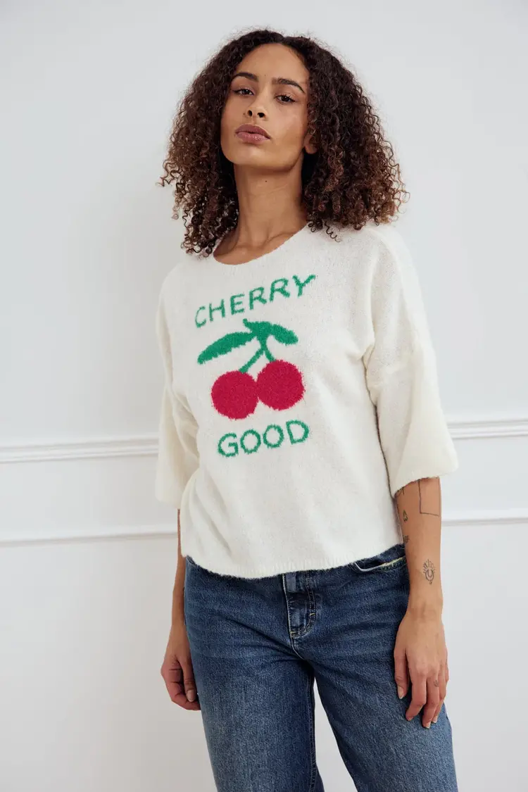 Noella  Cherry Good Knit Ivory