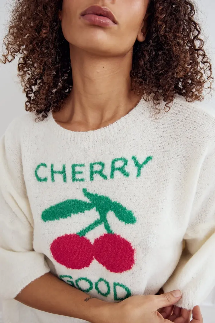 Noella  Cherry Good Knit Ivory