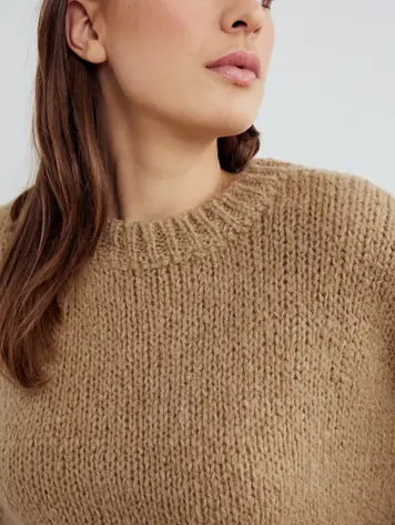 Noella Juno knit Nature Brown