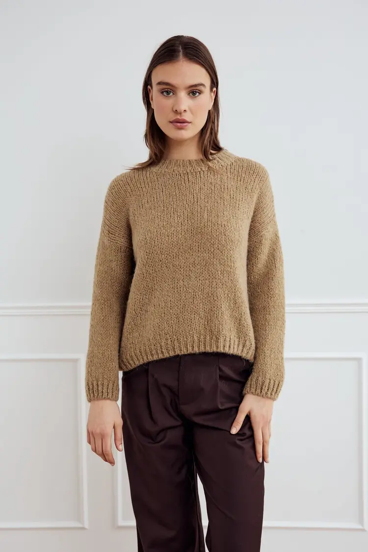Noella Juno knit Nature Brown