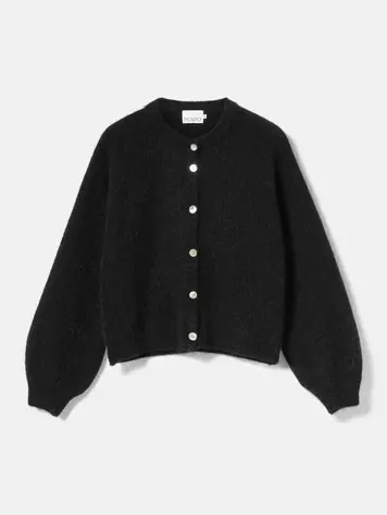 Noella Kae Knit Cardigan Black