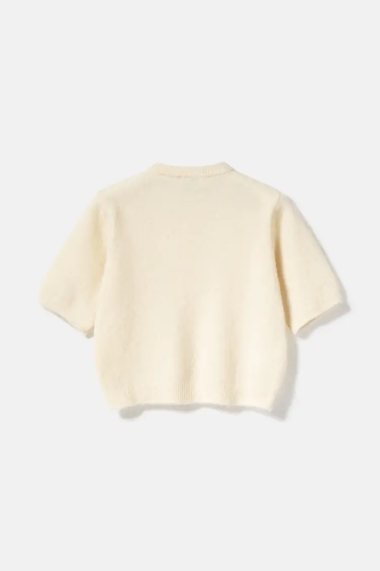 Noella Kae SS Knit Cardigan Oyster