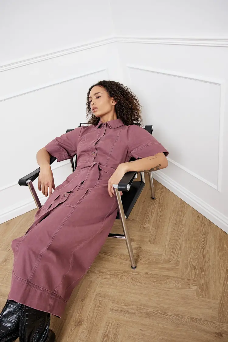 Noella Keisley Dress Crushed Berry