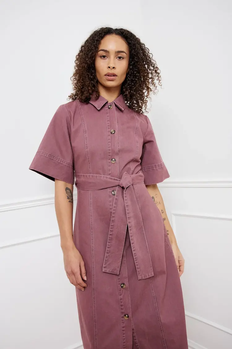 Noella Keisley Dress Crushed Berry