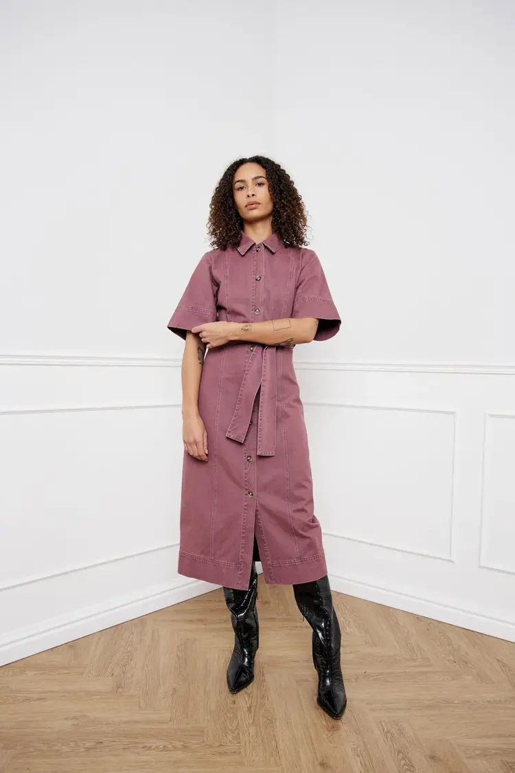 Noella Keisley Dress Crushed Berry