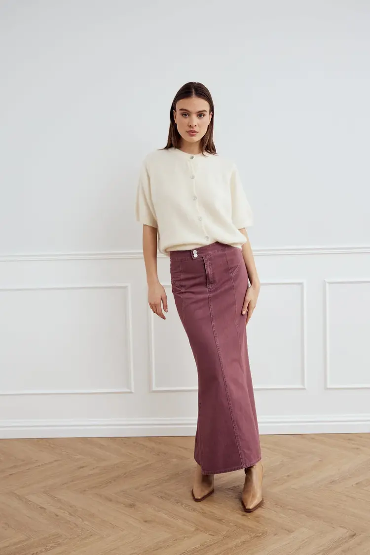 Noella  Legacy Skirt Crushed Berry