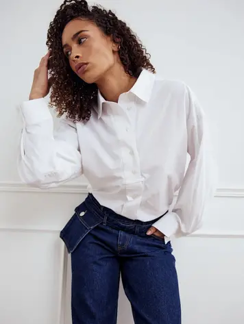 Noella Leonie Shirt White